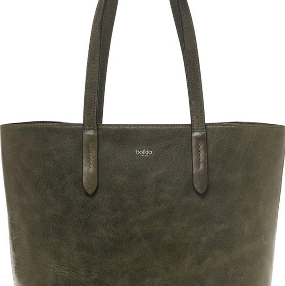 Large tote shoulder bag Pine Green